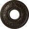 Ekena Millwork Hurley Ceiling Medallion (Fits Canopies up to 7 1/4"), 22 1/8"OD x 7 1/4"ID x 1 3/4"P, Stone Hearth CM26HUSHF - alternate 1